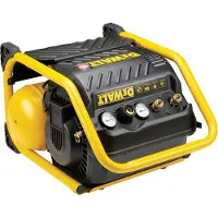 DeWalt Druckluftkompressor DPC10QTC-QS - Kompakt, mobil, elektrisch - 10-Liter-Tank - 1,5-PS-Motor