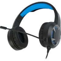 NGS GHX-510, Kabelgebunden, Gaming, Kopfhörer, Schwarz, Blau