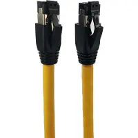 Microconnect MC-SFTP805Y, 5 m, Cat8.1, S/FTP (S-STP), RJ-45, RJ-45, Gelb