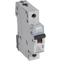 Legrand 404169 TX3 Leitungsschutzschalter C-Charakteristik, 10A, 1-polig, 10kA,230/400VAC, 1TE