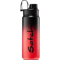 Satch Schulzubehör Edelstahl-Trinkflasche 500ml Black Graffiti