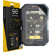 Smart Engineered SE-DCP-2-0102-0181-1-M, Displayschutz, Motorrad, Transparent, Einfarbig, Ducati DesertX (2023+)