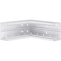 Hager BR6510047035 Inneneck aus Grundprofil zu BR 68x100mm Oberteil 80mm in lichtgrau