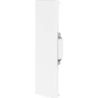 Hager BRS6521069016 Endstück schnittkaschierend zu BRS 68x210mm Oberteil 80mm Stahlblech vweiß