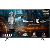 Hisense 85E77NQ PRO 85 Zoll 4K UHD QLED Smart TV, 2,16 m (85"), 3840 x 2160 Pixel, DLED, Smart-TV, WLAN, Grau