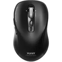 Port Connect 900707C, rechts, RF Wireless + Bluetooth, 3200 DPI, Schwarz