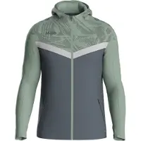 Jako Herren Kapuzenjacke Iconic 6824-852 XXXL - Anthra Light/Mintgrün/Soft Grey - XXXL