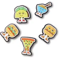 Crocs Jibbitz Chill Foods 5er Pack Schuh-Anhänger