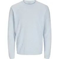 Jack & Jones Rundhalspullover "JJESUMMER KNIT CREW NECK SN" mit Rundhalsausschnitt