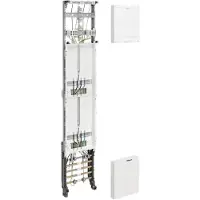 Hager ZH53Q3N Komplettfeld, univers Z, 1350mm, 2 Zählerplätze, 3-Punkt, 1--feld