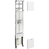 Hager ZH53Q1N Komplettfeld, universZ, 1350mm, 1Zählerplatz/RES, 1-feld