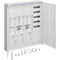 Hager ZB342U25LS Komplettschrank universZ 1100x1050x205mm SKII IP44 2ZP/SG/VF-5rh/APZ 4-feld VBEW