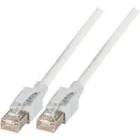 EFB Elektronik Hersteller: RJ45 Patchkabel S/FTP, Cat.6A, VC LED, 3m, weiss Das geschirmte Cat.6A RJ4