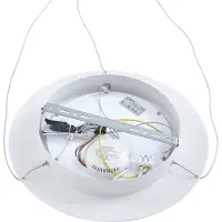 LUCANDE Smart LED-Hängeleuchte Squillo weiß Tuya RGBW CCT