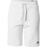 Alpha industries Shorts "Basic Short SL II", Herren, Gr. XL, Normalgrößen, grau (pastel grau melange), Obermaterial: 80% Baumwolle, 20% Polyester, Hosen Shorts