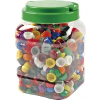 WEPLAY Eduplay Stapelbecher Spielzeug Set - 500 Stück - Lernspielzeug