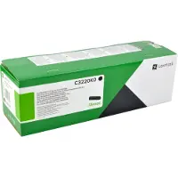 Lexmark C3220k0 Toner Schwarz Schwarz One Size