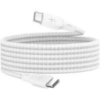 Belkin BOOST CHARGE, 2 m, USB C, USB C, USB 2.0, 0,48 Gbit/s, Weiß