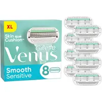 Gillette Smooth, Frauen, , Blau, 8 Stück(e)