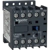 Schneider Electric Leistungsschütz, 2S+2Ö, 9A/AC1, 220VDC LP1K09008MD