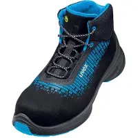 Uvex 1 G2 Sicherheitsschuh Stiefel S2, blau/schwarz blau/schwarz 43 - 6833043 - blau/schwarz