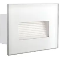 Kanlux S.A. 33693, Aluminium, IP44, II, LED, 3 W, Weiß