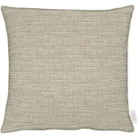 Miss mary Dekokissen "AVALON" Gr. 1, grau (grau, beige, unifarben), B:46cm L:46cm, Polyester, Dekokissen_Sitzkissen_Kissenhüllen, Dekokissen