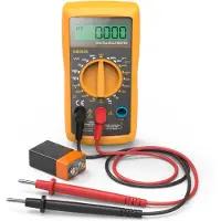Hama 00223565, Digitales Multimeter, Hand-Multimeter, CAT III 300V, 0.2 - 300 V, 0,2 - 300 V, 0,0002 - 10 A