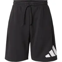 Adidas Herren Essentials Big Logo French Terry Short Shorts, Black/White, S