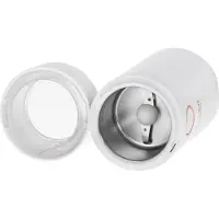 Adler AD 4446wg Elektrische Kaffeemühle 75 Gramm 1 Einheit Weiß Sicherheitsverriegelung Metall-Kaffeebehälter