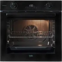 Beko Backofen "BBIS17300BCS", Energieeffizienz: A, schwarz, B:59,4cm H:59,5cm T:56,7cm, Backöfen, SteamAdd unterstützt eine knusprige Kruste und ein saftiges Inneres., Backofen