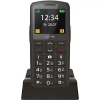 Beafon SL260 LTE, Balken, Single SIM, 5,59 cm (2.2"), Bluetooth, 800 mAh, Schwarz, Silber