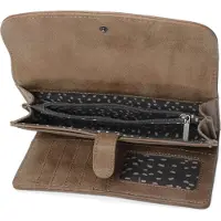 Fritzi aus Preußen Geldbörse Vintage Fritzi12 Heide Wallet Cracker braun