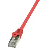 Logilink 1m Cat.5e U/UTP RJ45, 1 m, Cat5e, U/UTP (UTP), RJ-45, RJ-45, Rot