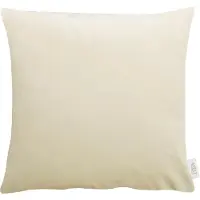 Apelt Dekokissen "Arte" Gr. 1, beige (natur, unifarben), B:46cm L:46cm, Polyester, Dekokissen_Sitzkissen_Kissenhüllen, Dekokissen, Kissenhülle ohne Füllung, 1 Stück