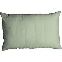 Casatex Kissenbezug "Uni", grün (salbei), B:40cm L:80cm, Satin, Baumwolle, Kissenbezüge, Kissenbezug, Uni Design, Reißverschluss, tolle Farben