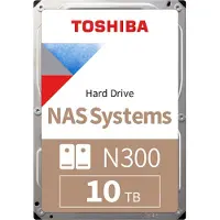 Toshiba N300, 10 TB, 7200 RPM, 256 MB, 3.5", Serial ATA III