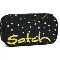 Satch Pencil Box Lazy Daisy - Schlamperetui, Farbe:schwarz