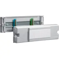 Hager L55317035 Automateneinbaueinheit 9PLE C-Profil ab 120 mm Oberteilbreite lichtgrau