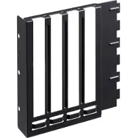 ADATA XPG STARKER AIR Midi-Tower Schwarz, Tower, PC, Schwarz, ATX, micro ATX, Mini-ITX, SPCC, 16,5 cm