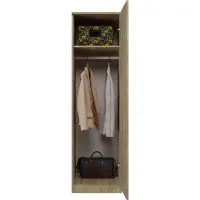 Top E Shop Topeshop SD-50 SON KPL, Eiche, Garderobe, 5 Regale, 1 Tür(en), Eiche