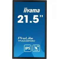 Iiyama TF2238MSC-B1, 53,3 cm (21"), 1920 x 1080 Pixel, Full HD, LED, 5 ms, Schwarz
