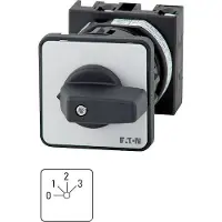 Eaton Stufenschalter, T0, 20 A, Zentraleinbau, 11503