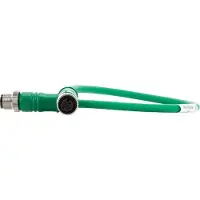 Eaton 174761 SWD-Rundleitung IP67, 0,3 m, 5-polig, konfektioniert mit Stecker M12 und Buchse M12 SWD4-M3LR5-2S