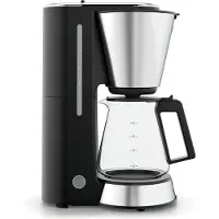 WMF KITCHENminis 0412270011, Filterkaffeemaschine, 0,625 l, Gemahlener Kaffee, 710 W, Schwarz, Edelstahl
