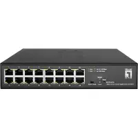 LevelOne GES-2216 Netzwerk-Switch Managed L2 Gigabit Ethernet (10/100/1000) Schwarz (GES-2216)