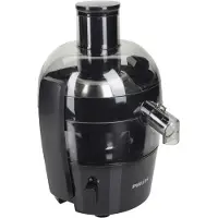 Philips Viva Collection zentrifugal Entsafter, 1.5 L, NutriU-Rezepte-App, QuickClean, 500 W, Schwarz (HR1832/00)