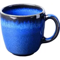 Villeroy & Boch Tasse "Kaffeetasse Lave 190 ml", blau (bleu), Steingut, LIKE. BY , Trinkgefäße, Tasse
