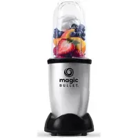 Diverse NutriBullet Magic Bullet, Tischplatten-Mixer, 0,5 l, 200 W, Silber