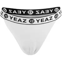 Yeaz Bandeau-Bikini "Bikini Bottom BAGATELLE", Damen, Gr. M, US, weiß, Obermaterial: 74% Nylon NY. 26% Elasthan EL., Badehosen Bandeau-Bikini